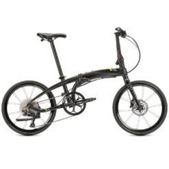 Tern Verge P10 - 20" Folding Bike - 2023 - Satin Black/grey/lime