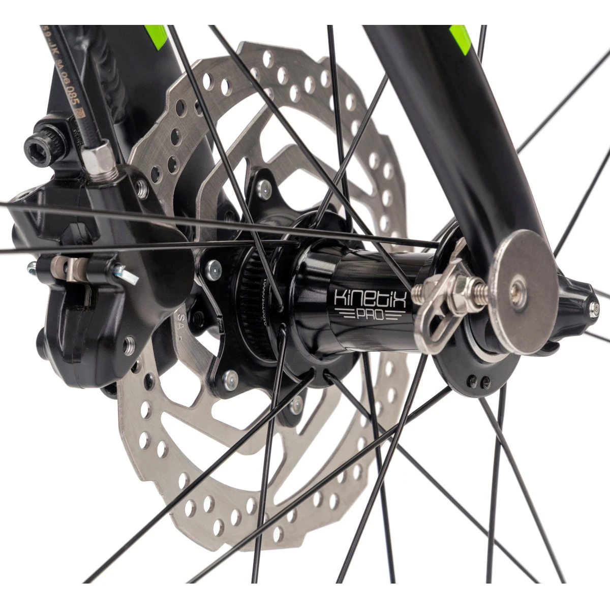 Tern Verge P10 - 20" Folding Bike - 2023 - Satin Black/grey/lime 8 Tern Verge P10 - 20" Folding Bike - 2023 - Satin Black/grey/lime - Afbeelding 6