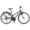 Vsf Fahrradmanufaktur T-300 Deore - Women Touring Bike - 2023 - Ebony Metallic -Fiets Series Winkel 102220186 ebony metallic t 300 shimano deore 30g hs33 ebony metallic 1085529
