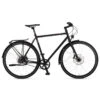 Vsf Fahrradmanufaktur T-900 Disc Rohloff - Men Trekking Bike With Belt Drive - 2023 - Ebony Matt