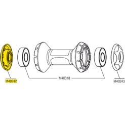 Mavic Axle Cap / Nut Adjuster Road Bike - M40242 7 Mavic Axle Cap / Nut Adjuster Road Bike - M40242 -Fiets Series Winkel 136101 00 d 233379