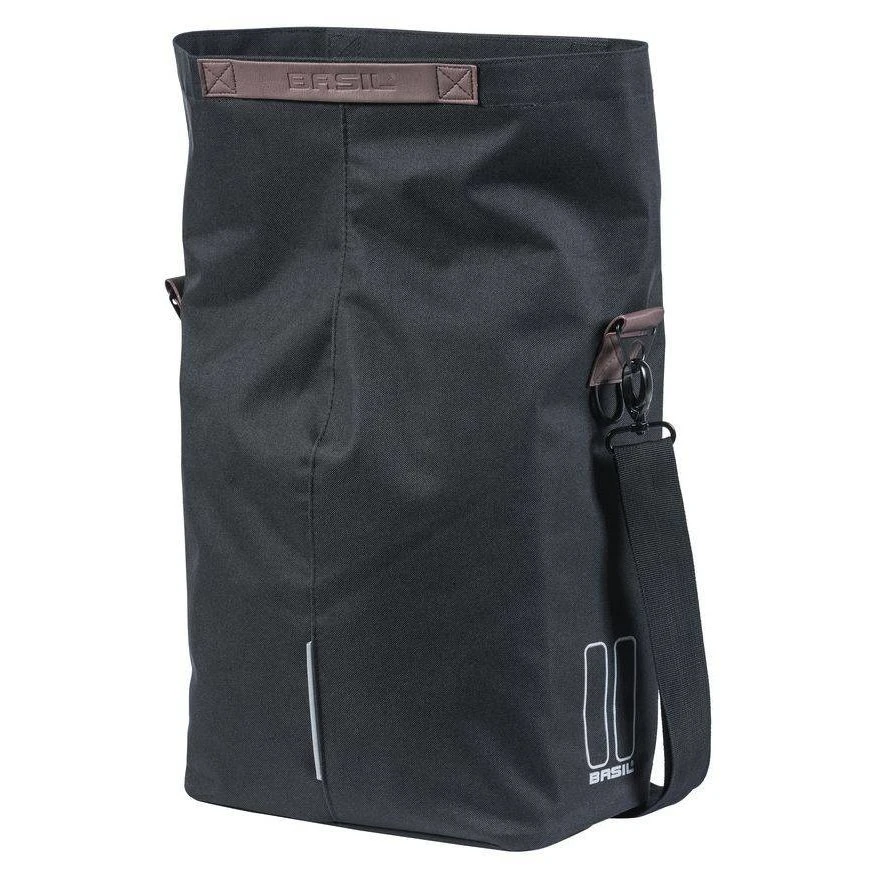 Basil City Fiets Shopper / Bagagetas - Zwart 4 Basil City Fiets Shopper / Bagagetas - Zwart - Afbeelding 2