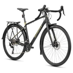 Ghost ASKET Essential EQ - Gravel Bike - 2023 - Matt Black / Light Kaki -Fiets Series Winkel 31ak1036 ghost asket essential eq black 02 1455846