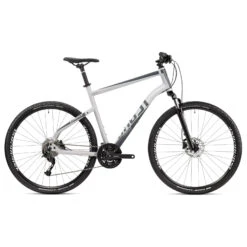 Ghost SQUARE CROSS - Crossfiets - 2023 - Light Grey / Dark Grey Matt