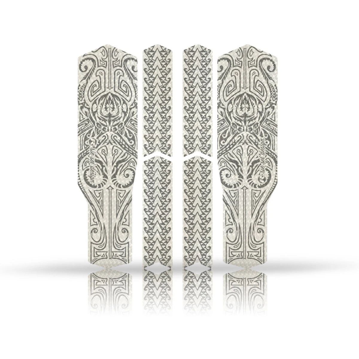 Rie:sel Design Chain:Tape 3000 Chain Stay Guard - Maori Grey 3 Rie:sel Design Chain:Tape 3000 Chain Stay Guard - Maori Grey