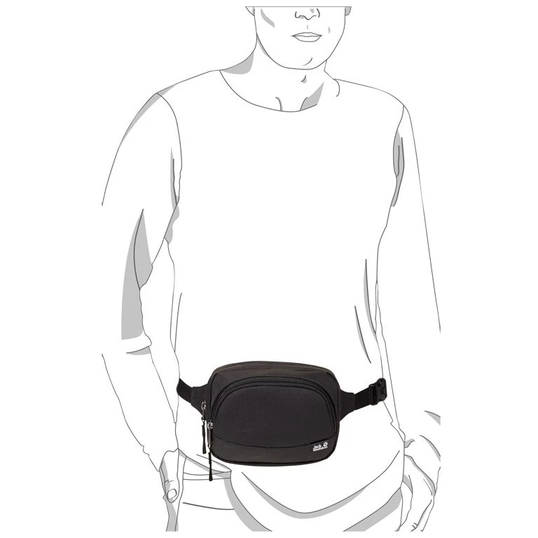 Jack Wolfskin Upgrade S Heuptas - Black 6 Jack Wolfskin Upgrade S Heuptas - Black - Afbeelding 4