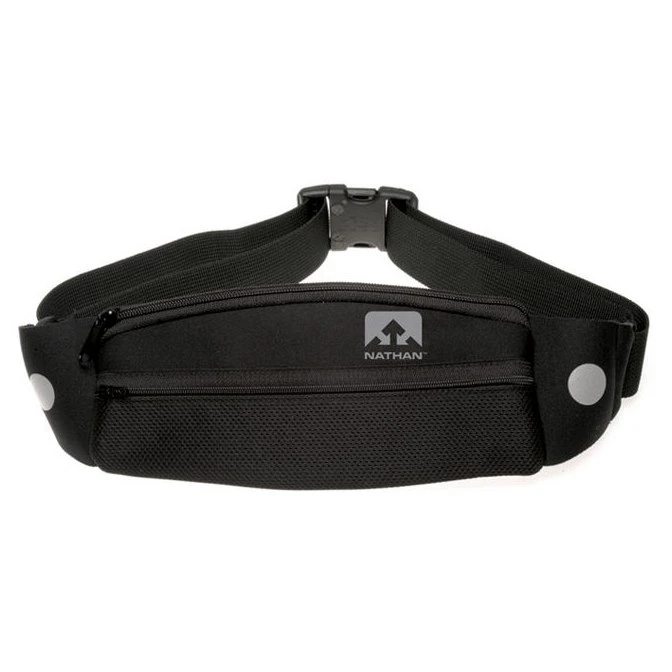 Nathan Sports 5k Runner's Pak Waist Pack - Black 3 Nathan Sports 5k Runner's Pak Waist Pack - Black
