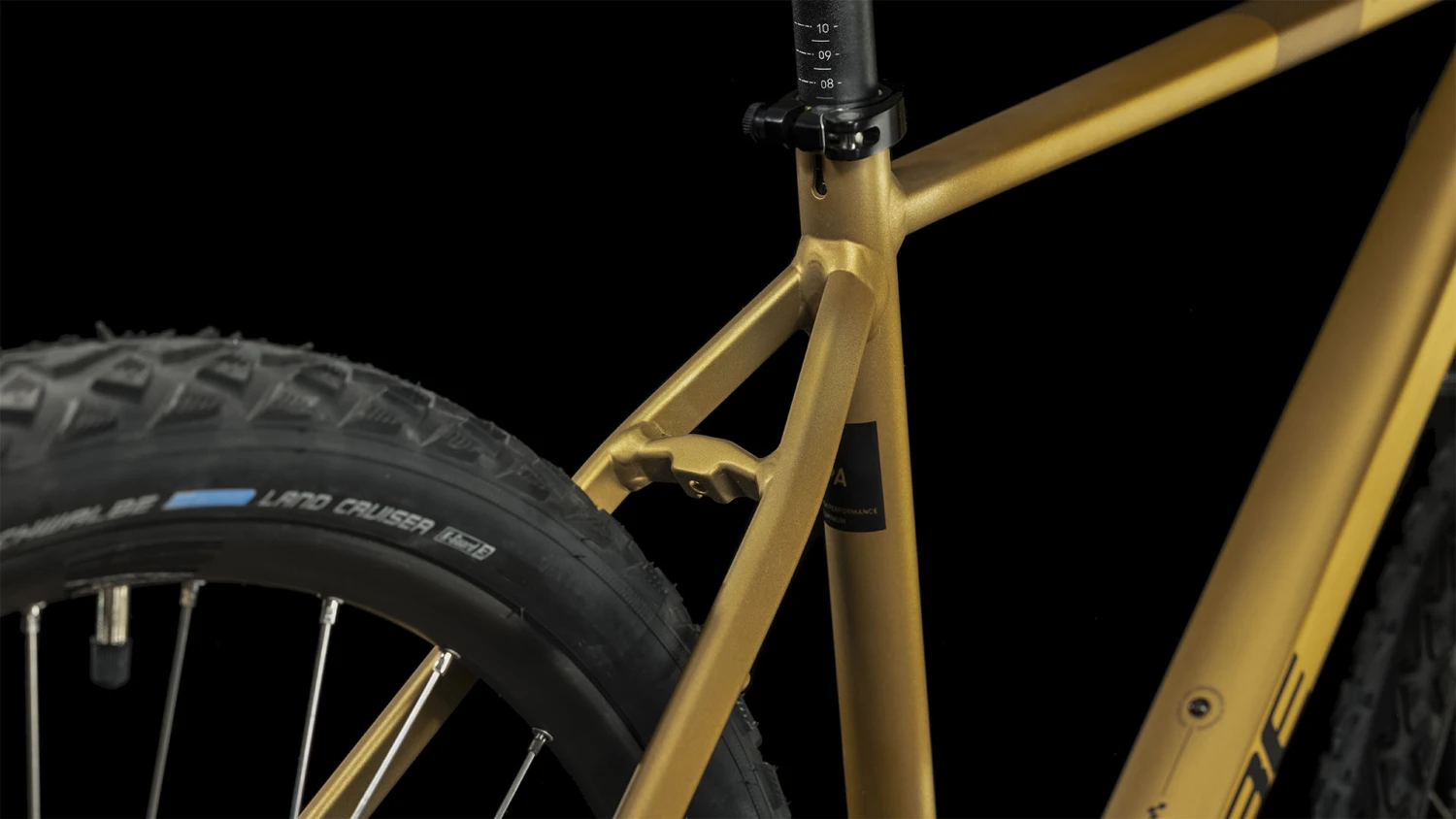 CUBE NATURE Pro - Cross Bike - 2023 - Gold / Black 8 CUBE NATURE Pro - Cross Bike - 2023 - Gold / Black - Afbeelding 6