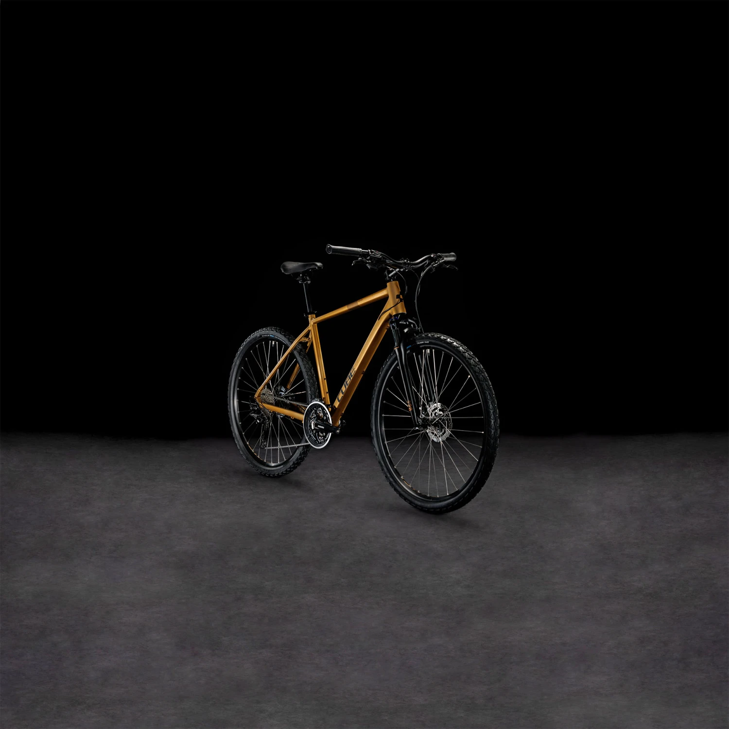 CUBE NATURE Pro - Cross Bike - 2023 - Gold / Black 5 CUBE NATURE Pro - Cross Bike - 2023 - Gold / Black - Afbeelding 3