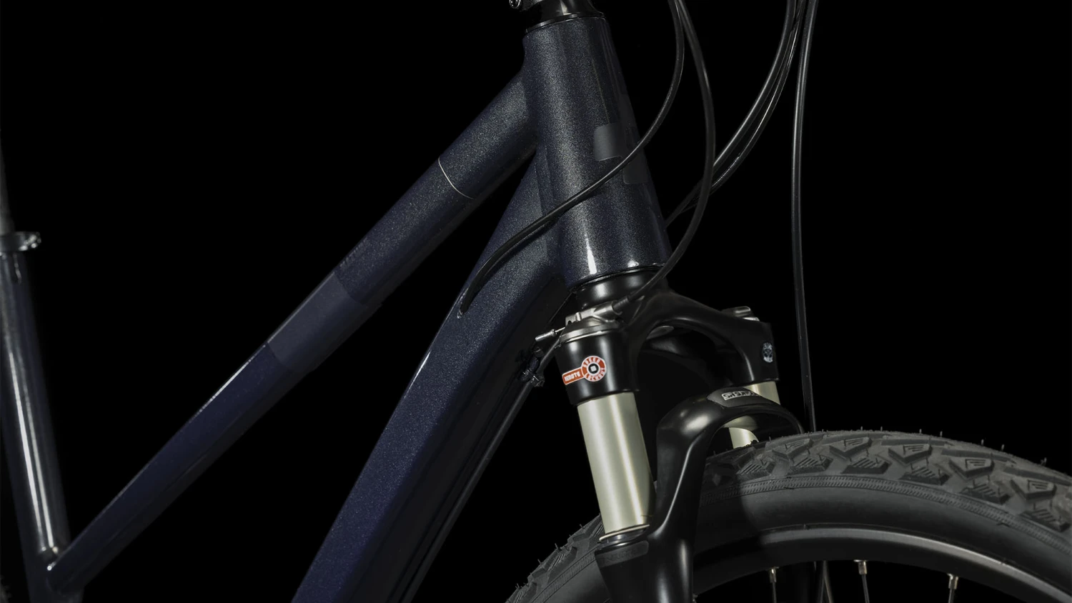 CUBE NATURE SLX - Women Cross Bike - 2023 - Grey / Black 8 CUBE NATURE SLX - Women Cross Bike - 2023 - Grey / Black - Afbeelding 6