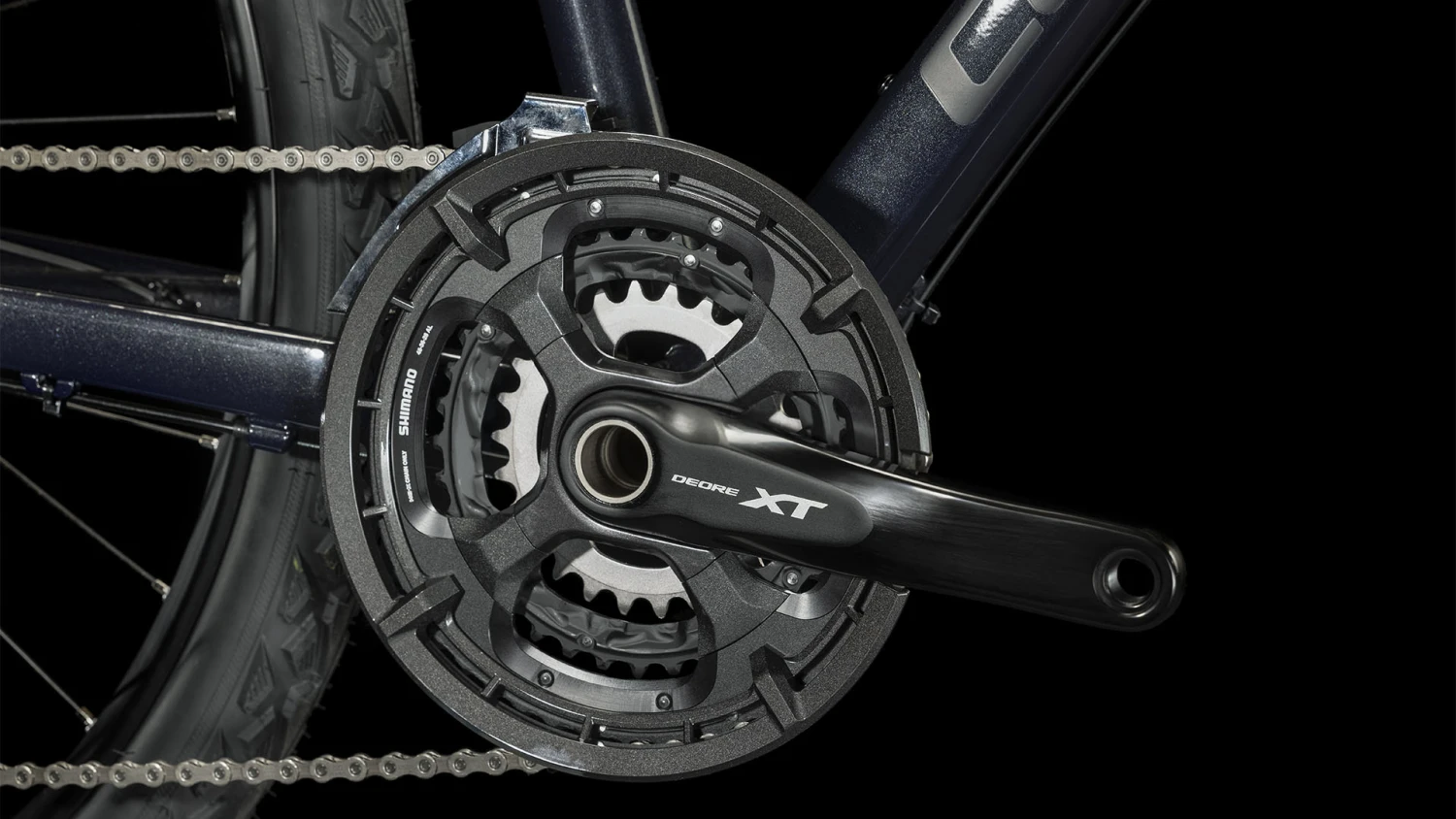 CUBE NATURE SLX - Women Cross Bike - 2023 - Grey / Black 11 CUBE NATURE SLX - Women Cross Bike - 2023 - Grey / Black - Afbeelding 9