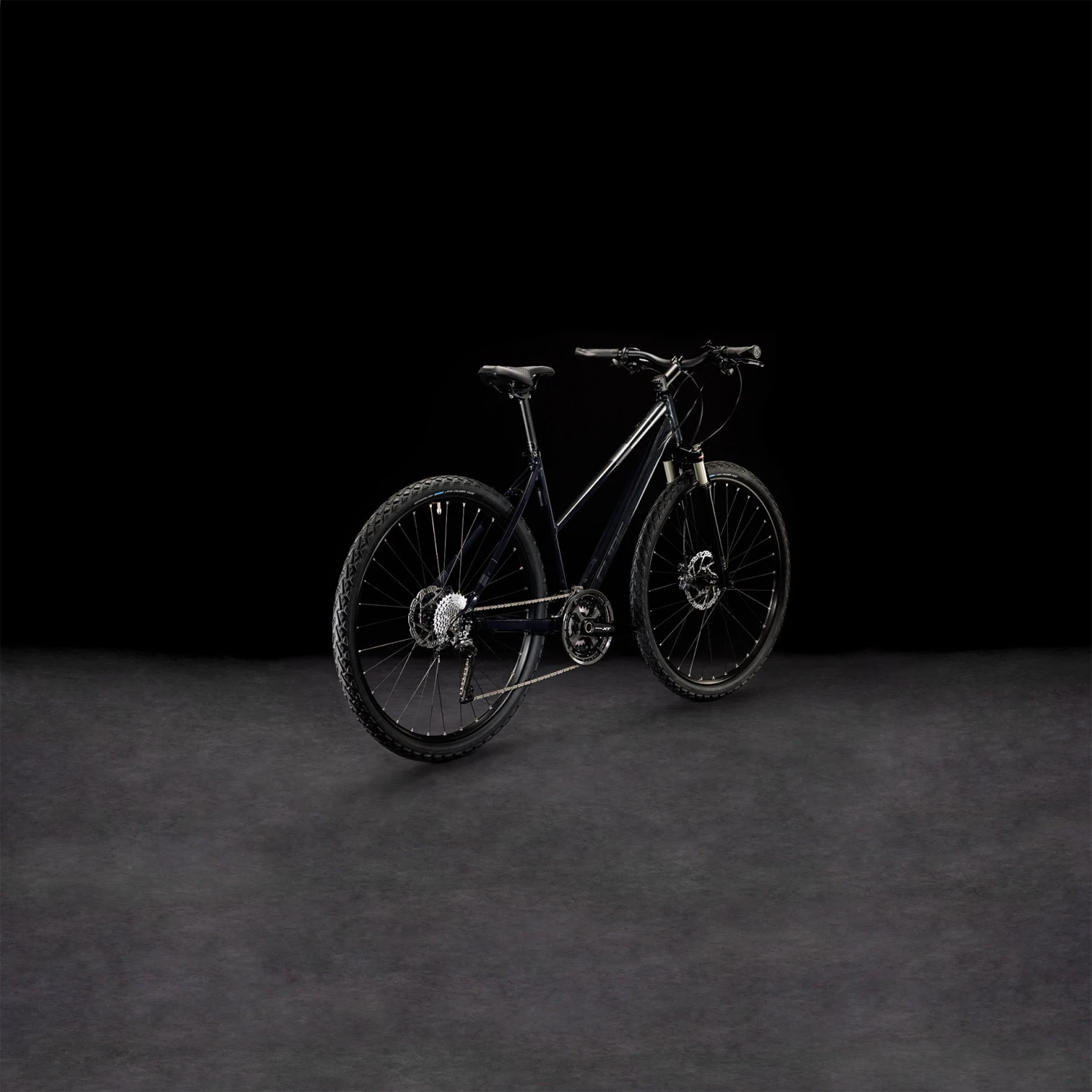 CUBE NATURE SLX - Women Cross Bike - 2023 - Grey / Black 5 CUBE NATURE SLX - Women Cross Bike - 2023 - Grey / Black - Afbeelding 3