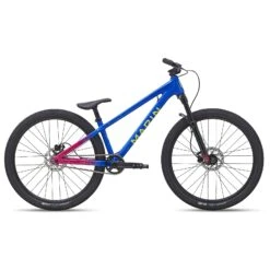 Marin ALCATRAZ - 26" Dirt Bike - 2023 - Laser Blue-pink Fade/yellow Splatter