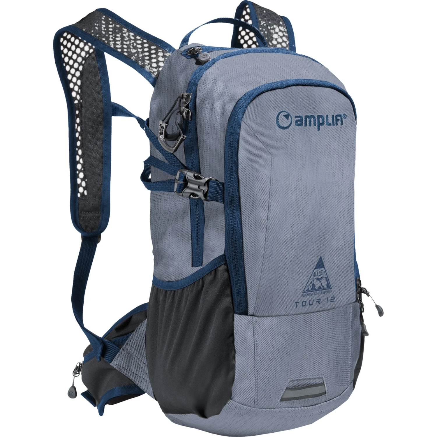 Amplifi TR12 Backpack - Heather Blues 3 Amplifi TR12 Backpack - Heather Blues