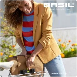 Basil City Fiets Shopper / Bagagetas - Zwart 16 Basil City Fiets Shopper / Bagagetas - Zwart -Fiets Series Winkel basil city shopper bicycle shopper rear bike bag camel brown 3 1366585