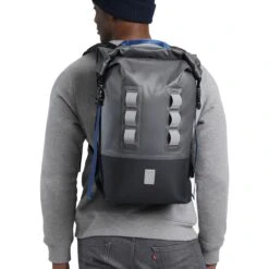 CHROME Urban Ex Rolltop 2.0 Backpack 20L - Fog -Fiets Series Winkel bg 312 fg urban ex rolltop 2 rucksack fog 3 1348481