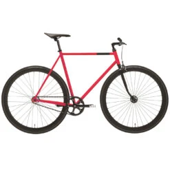 Creme Cycles VINYL Uno - Singlespeed Urban Bike - 2023 - Neon Red