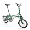 Brompton C Line Utility - 3-Speed - High Bar - Extended Seatpost - Dynamo - 16" Folding Bike - 2022 - Racing Green Matt -Fiets Series Winkel c line utility 3 speed high bar extended seatpost dynamo racing green matt 1 1217590
