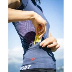 Compressport Free Hardloopriem - Mood Indigo/magenta -Fiets Series Winkel compressport free belt mood indigo magenta 3 1558710