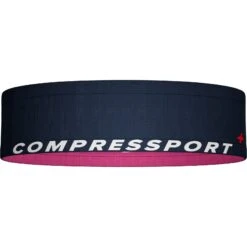 Compressport Free Hardloopriem - Mood Indigo/magenta -Fiets Series Winkel compressport free belt mood indigo magenta 6 1498185