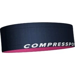 Compressport Free Hardloopriem - Mood Indigo/magenta -Fiets Series Winkel compressport free belt mood indigo magenta 7 1498186