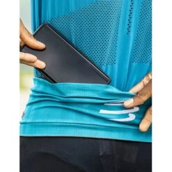 Compressport Free Hardloopriem - Mosaic Blue/magnet -Fiets Series Winkel compressport free belt mosaic blue magnet 2 1558712