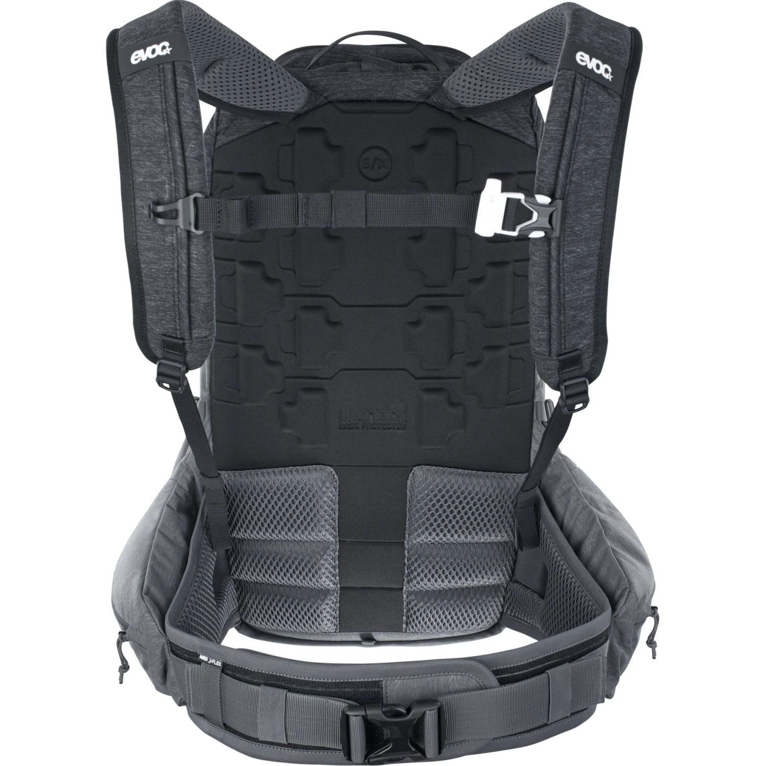 EVOC Trail Pro 26L Protector Backpack - Black/Carbon Grey 4 EVOC Trail Pro 26L Protector Backpack - Black/Carbon Grey - Afbeelding 2