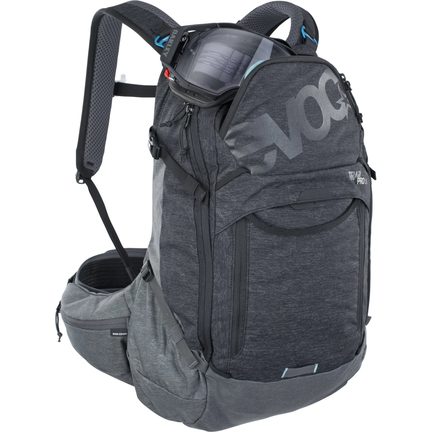 EVOC Trail Pro 26L Protector Backpack - Black/Carbon Grey 5 EVOC Trail Pro 26L Protector Backpack - Black/Carbon Grey - Afbeelding 3