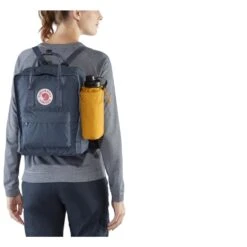 FJÄLLRÄVEN Fjällräven Kånken Fleszak - Navy -Fiets Series Winkel fjaellraeven kanken bottle pocket navy 3 935074 1548245 1