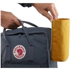 FJÄLLRÄVEN Fjällräven Kånken Fleszak - Black -Fiets Series Winkel fjaellraeven kanken bottle pocket navy 5 935076 1548247