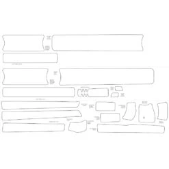 Yeti Cycles Frame Protector Sheet For Gen2 SB130/140/150/165 (2020) - Glossy