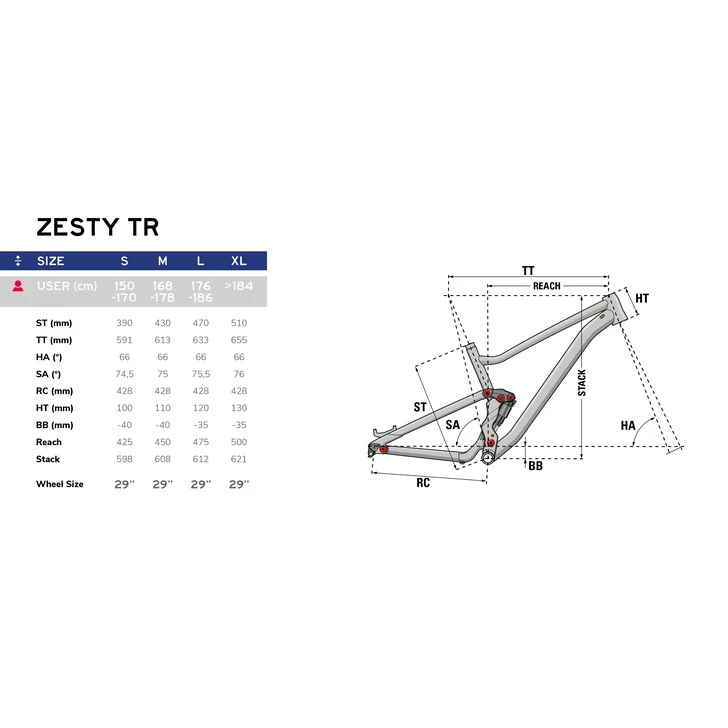 Lapierre Zesty TR 4.9 - 29" Mountainbike - 2022 4 Lapierre Zesty TR 4.9 - 29" Mountainbike - 2022 - Afbeelding 2