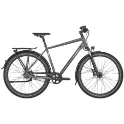 Bergamont HORIZON N8 BELT GENT - Man Trekkingfiets - 2023 - Shiny Dark Grey