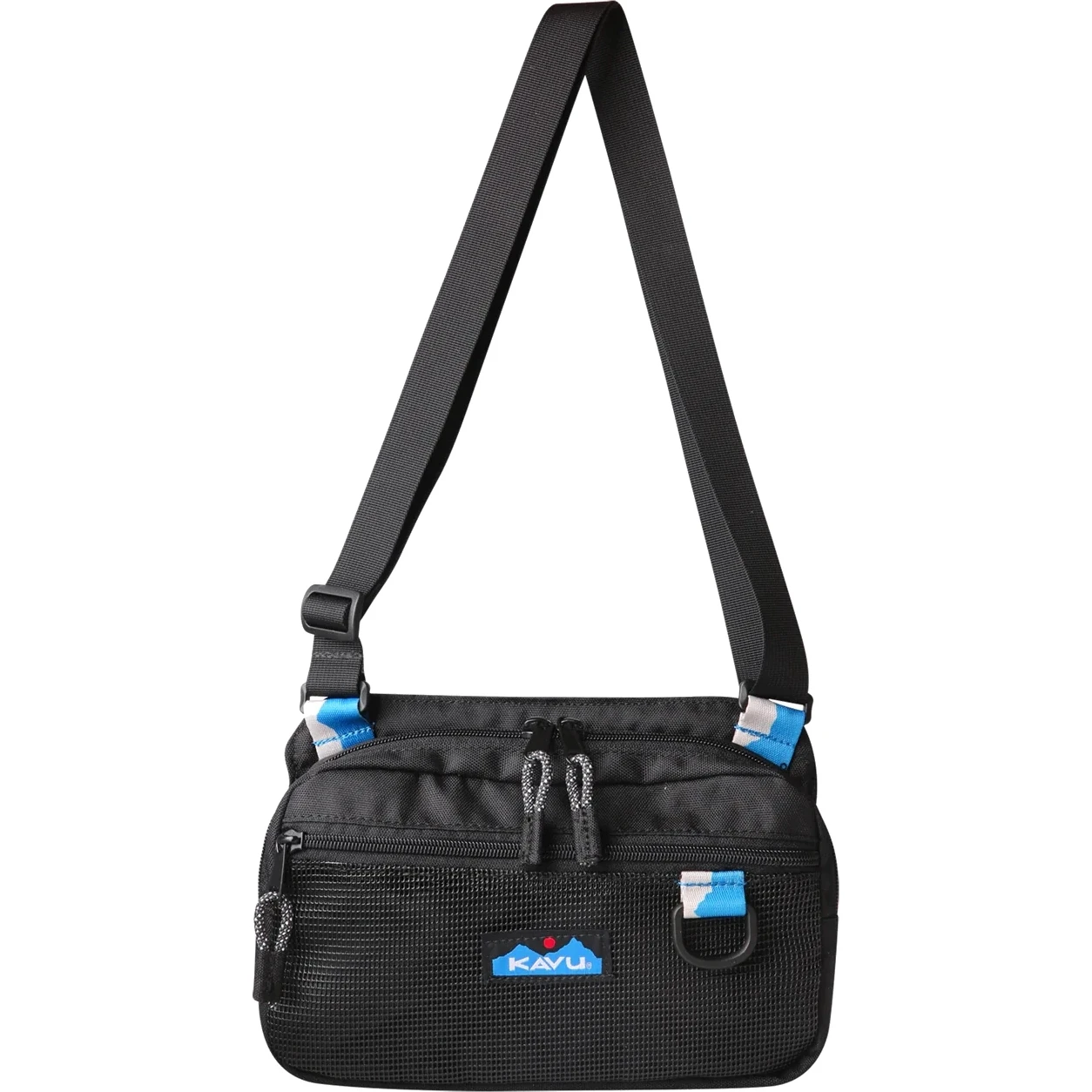 KAVU Delray Beach Crossbody Schoudertas - Zwart 3 KAVU Delray Beach Crossbody Schoudertas - Zwart