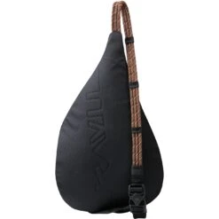 KAVU Mini Rope Sling Tas 4 L - Jet Black -Fiets Series Winkel kavu mini rope sling bag jet black 3 1514706
