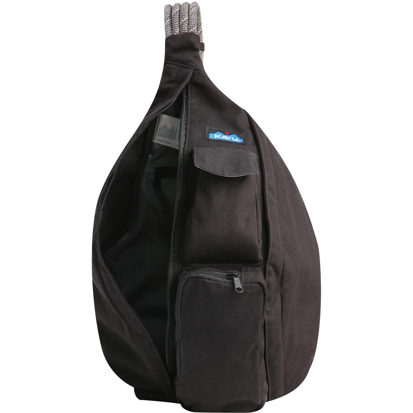 KAVU Rope Tas 10 L - Zwart 4 KAVU Rope Tas 10 L - Zwart - Afbeelding 2