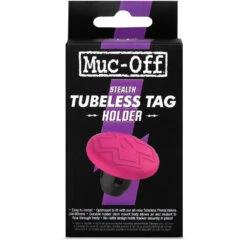 Muc-Off Tubeless Tag Beugel - Zwart/roze