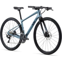 Liv THRIVE ADVANCED 1 - Dames Carbon Fitnessfiets - 2023 - Aged Denim -Fiets Series Winkel my23thriveadvanced1 coloraageddenim front 1513848