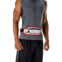 Nathan Sports K9 Runner's Waistbelt With Leash - Large - Vapor Blue/Lollipop -Fiets Series Winkel nathan sports k9 runners large waistbelt with leash vapor blue lollipop 7 1028658