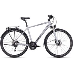 CUBE NATURE EXC Allroad - Cross Bike - 2023 - Polarsilver / Black A00