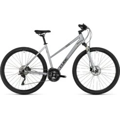 CUBE NATURE EXC - Women Cross Bike - 2023 - Polarsilver / Black A00