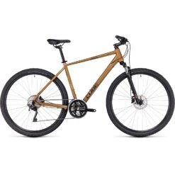 CUBE NATURE Pro - Cross Bike - 2023 - Gold / Black
