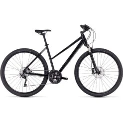 CUBE NATURE SLX - Women Cross Bike - 2023 - Grey / Black