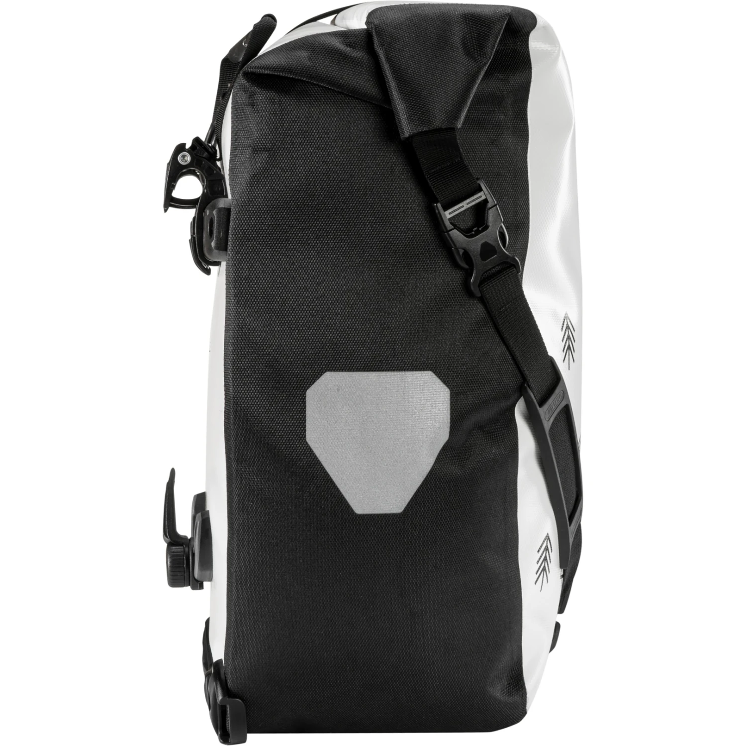 ORTLIEB Back-Roller Design - QL2.1 Fietstas - 20L - Trees - White-black 4 ORTLIEB Back-Roller Design - QL2.1 Fietstas - 20L - Trees - White-black - Afbeelding 2