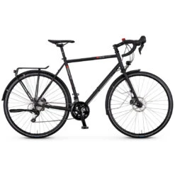 Vsf Fahrradmanufaktur T-RANDONNEUR LITE - Men Touring Bike - 2023 - Ebony Matt