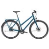 Tout Terrain AMBER ROAD TRAPEZ Select 3.3 - Dames Trekking Fiets - 2023 - Gentian Blue Glossy -Fiets Series Winkel tout terrain amber road trapez 1531291