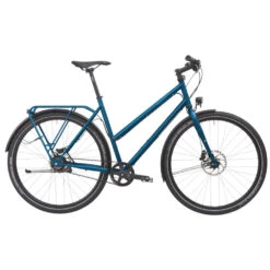 Tout Terrain AMBER ROAD TRAPEZ Select 3.3 - Dames Trekking Fiets - 2023 - Gentian Blue Glossy