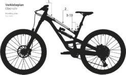 Unleazhed Frame Unscratch Bp01-F Frame Protection Tape - Undercover Matt -Fiets Series Winkel unleazhed bp01 empire f 1022115 1