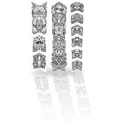 Unleazhed Frame Unscratch Bp01-S Frame Protection Tape Top Tube - Tatanka Black Glossy