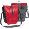 Vaude Aqua Voorwiel Fietstas (Paar) - 2x14L - Red 2 Vaude Aqua Voorwiel Fietstas (Paar) - 2x14L - Red -Fiets Series Winkel vaude aqua front bike pannier pair red 1219624